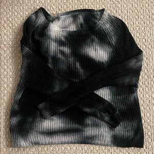 Brandy Black and Gray Sweater